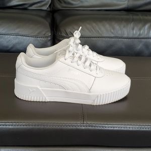 White Carina Puma Sneakers